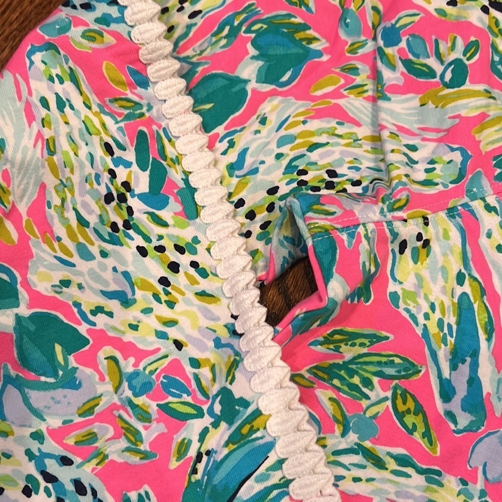 Lilly Pulitzer Skipper Popover Multi Snap Back size Large NWT - Picture 7 of 10